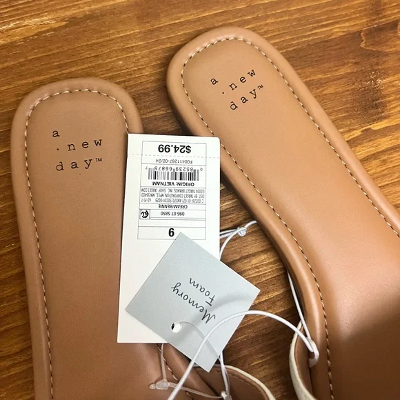 NWT! A New Day (Target) Sandals - Picture 2 of 3